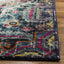 Alfombra cuadrada 3ft color fucsia bohemio