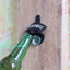 Abrebotellas magnético pared negro con blanco para bar y hogar
