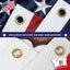 Bandera EE.UU. y CA 3x5 nailon 210D resistente