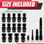 Set 18 Pzas Vasos Impacto Universal 1/2" CR-MO