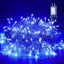 Luces Navidad azules 8 modos enchufables interiores exteriores