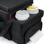 Organiz. automóvil tela Oxford forro impermeable 2025 negro