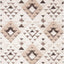 Tapete boho marroquí borlas 203x279cm marfil/marrón