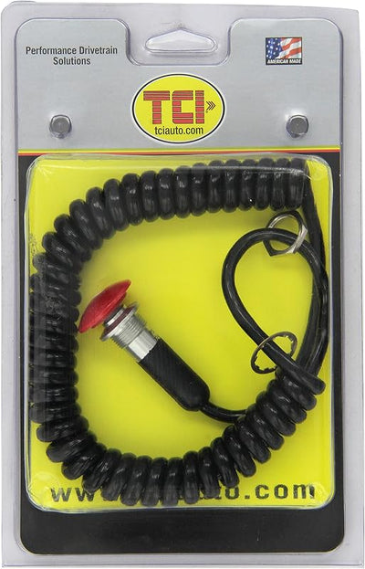 Cable espiral con microinterruptor botón grande