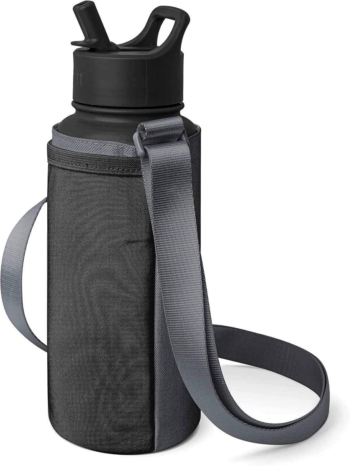 Portabidón para botella agua ajustable 32-40oz blanco