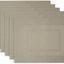 6 Pzas Manteles PVC 13x17.25 Piedra Interior/Exterior