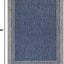 Alfombra exterior 5x7pies impermeable azul marino