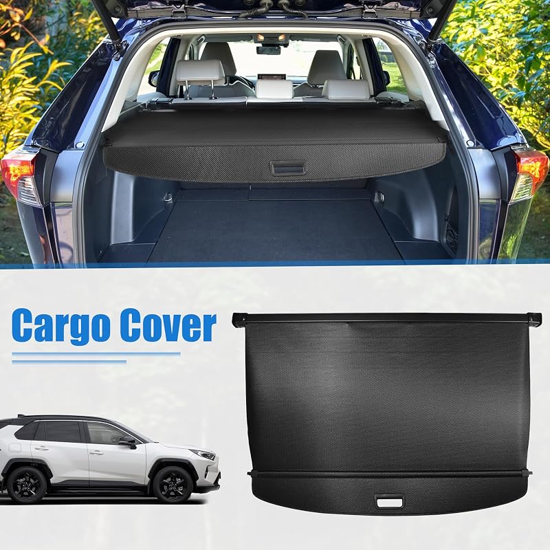 Cubierta carga retráctil Toyota RAV negro