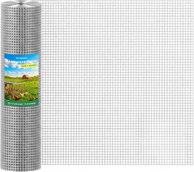 Red alambre galvanizado 16x49ft 23Gauge gallinas jaulas