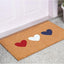 Felpudo corazones patrióticos 24x36pulg