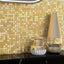Azulejos dorados autoadhesivos para cocina 10 hojas