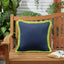 Cortina Sunbrella Flecos 18x18x6" azul marino
