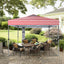 Tienda campaña 10x10ft con toldo y 4 sacos arena