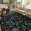 Alfombras área 5x7ft estilo bohemio lavables antiderrap