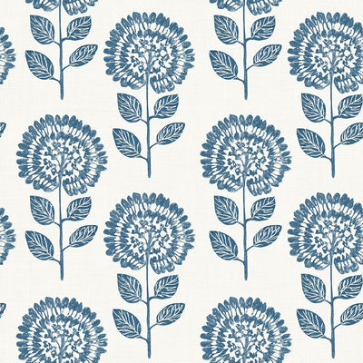Papel tapiz floral bohemio autoadhesivo 17.7x118pulg