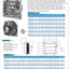 Ventilador pared aluminio plateado 24pulg
