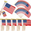 100 Banderas Americanas 4x6" Decoración 4 de Julio