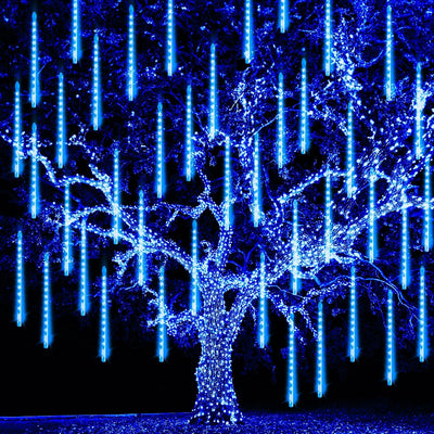 Luces Navidad exterior 288 LED 12" 8 tubos impermeables