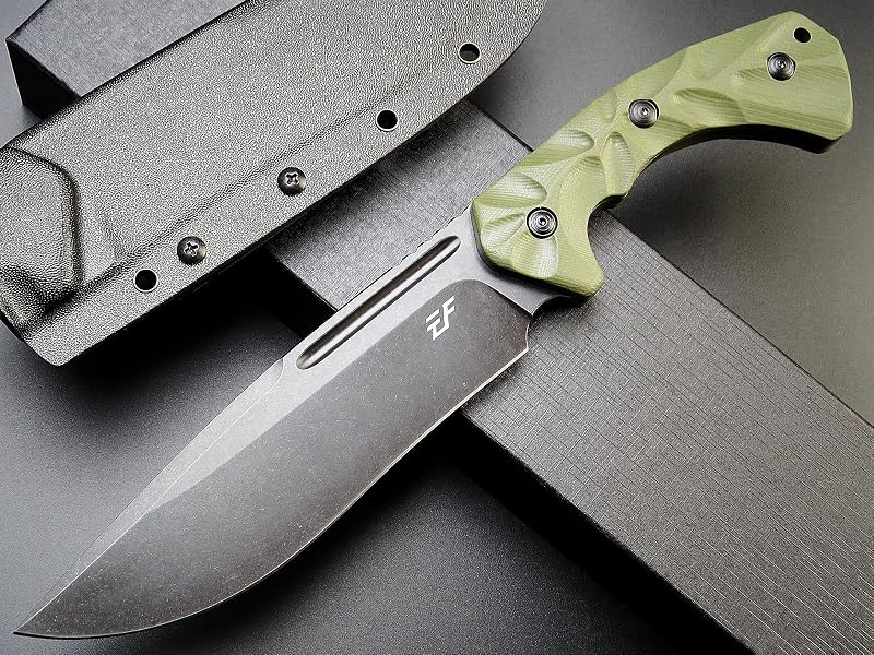 Cuchillo EDC Hoja DC53 G10 Full Tang para Camping