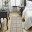 Alfombra poliéster 24x72" rectangular beige