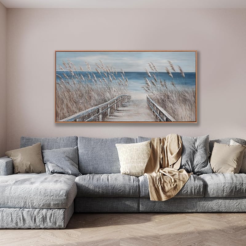 Obra arte lienzo decoración pared 20x40pulg