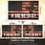 Banderas USA 3x5ft doble cara texto In God We Trust