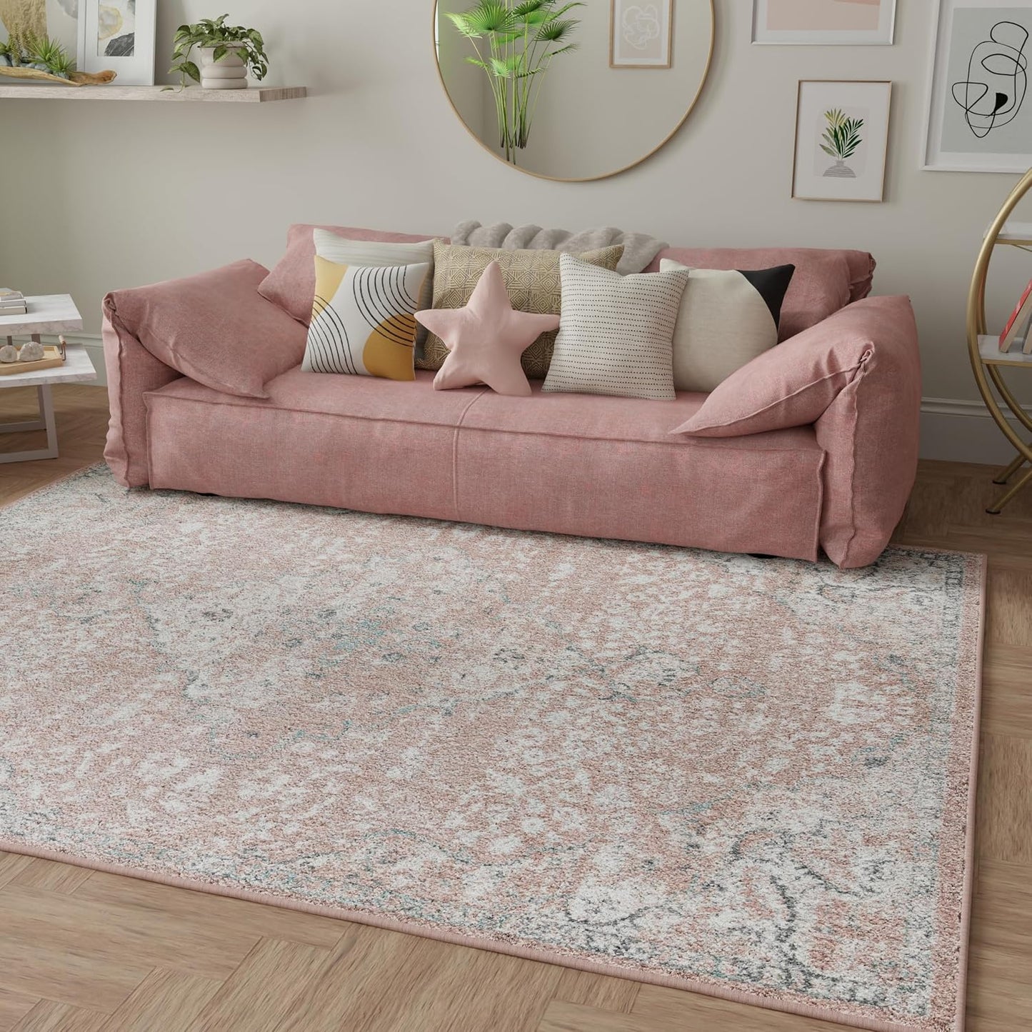 Alfombrilla Hailey Collection diseño vintage salón