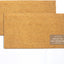 2 Tapetes Fibra Coco PVC Antiderrap Interior Exterior