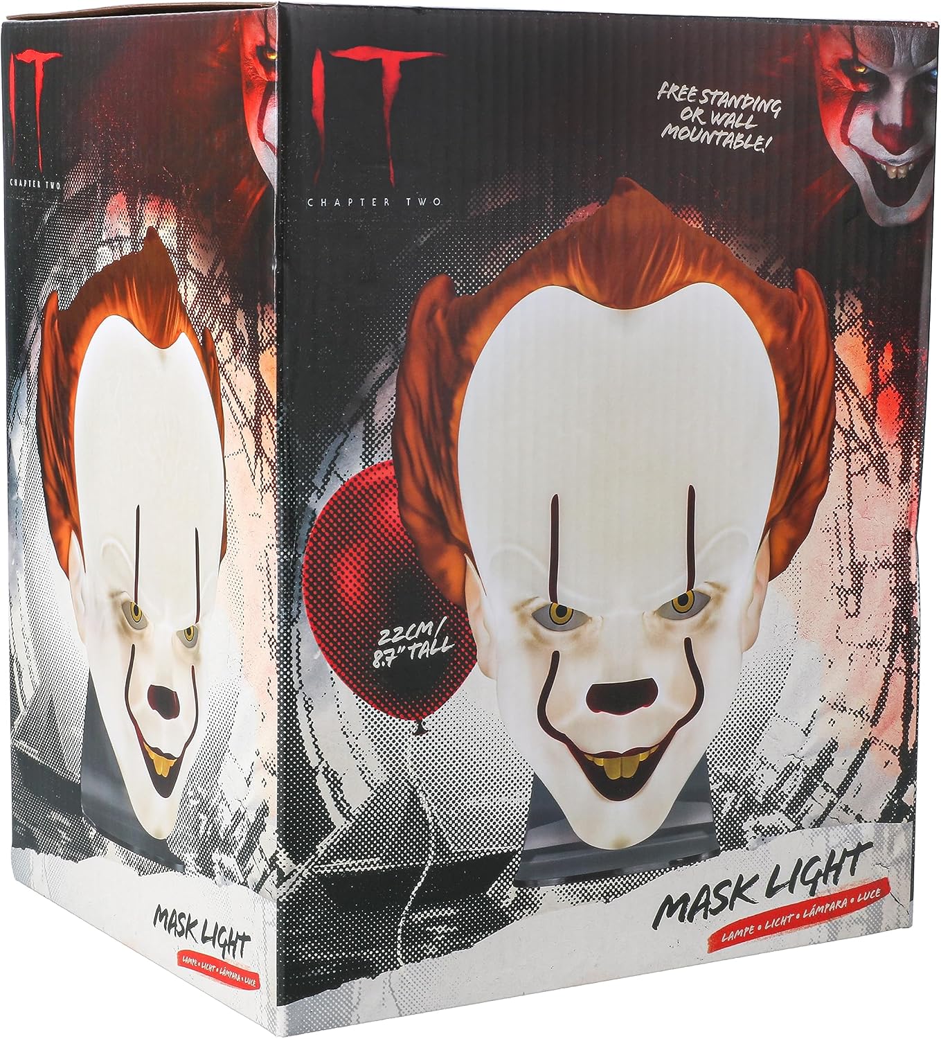 Lámpara de Halloween Pennywise USB 18cm