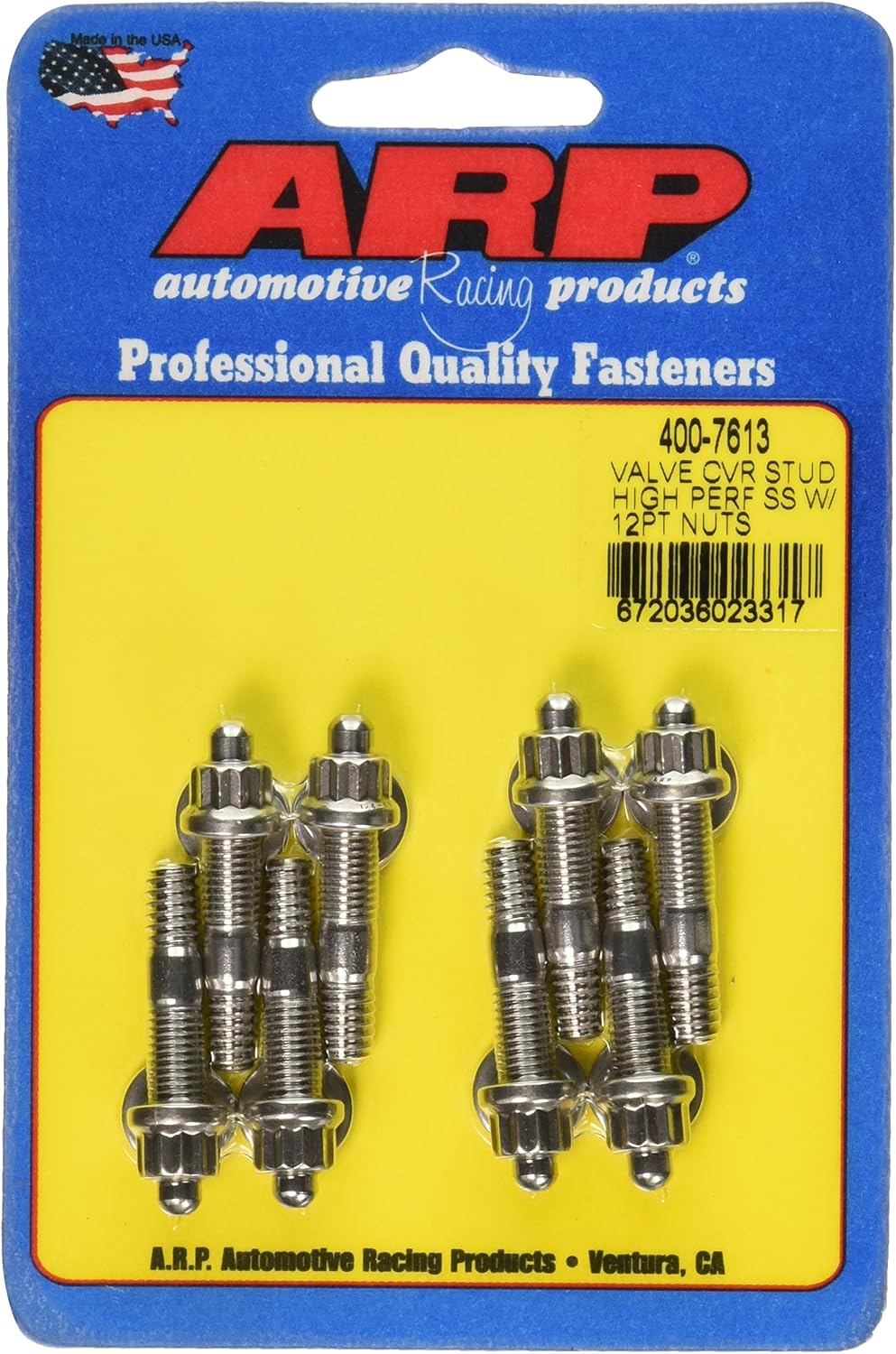 Kit 8 Pzas Pernos Válvula Acero Inox 12 Puntos