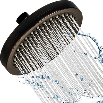 Cabezal ducha lluvia 6" auto limpieza 2.5GPM