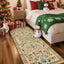 Alfombra pasillo bohemia 2x6pulg antiderrap