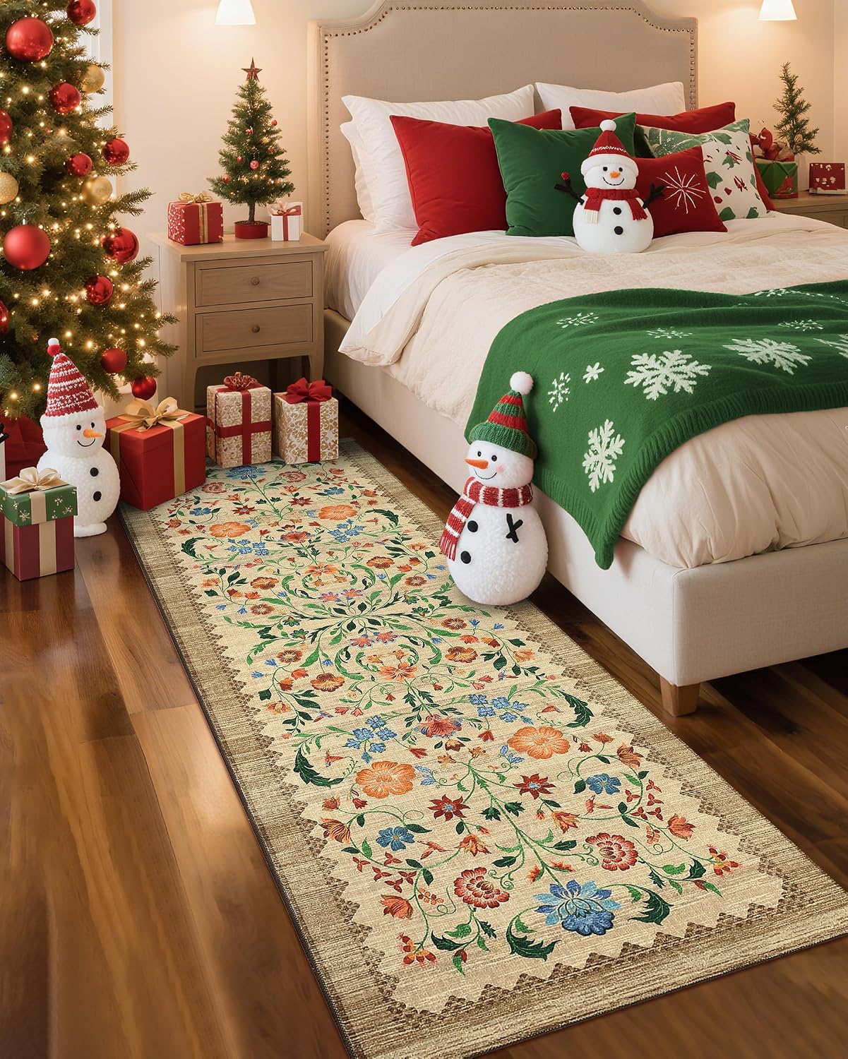 Alfombra pasillo bohemia 2x6pulg antiderrap