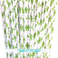 Pajitas papel cactus suculentas verdes blancas 100uds