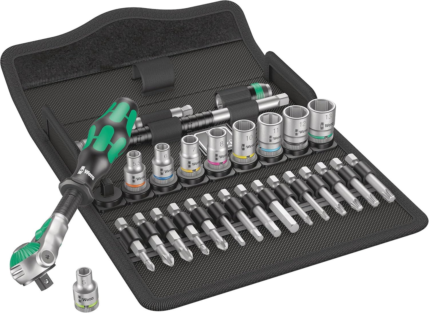 Set 28 Pzas Desarmadores Zyklop 1/4pulg