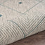 Alfombra geométrica moderna 2x3ft para hogar y exterior