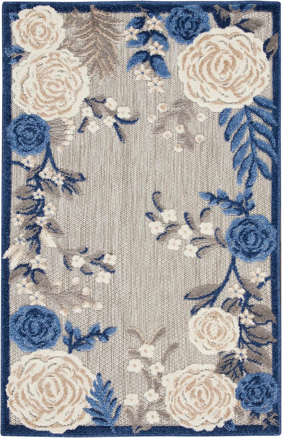 Alfombra 2'8"x4' para dormitorio sala comedor cocina