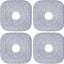 4 Pzas Almohadillas Microfibra 8.6pulg Absorbentes Comp Trapeador