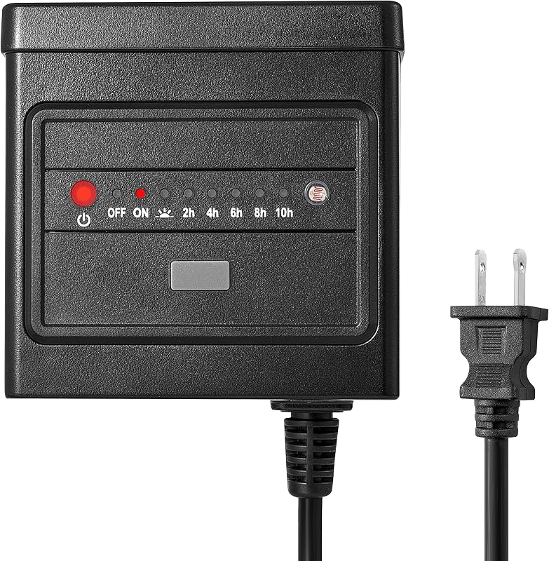 Transformador 60W 120V a 12V con sensor y temporizador