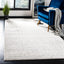 Alfombra decorativa 2'6"x4' diseño marroquí bohemio envejecido