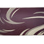 Tapete reversible Swish 8x18ft para exteriores color borgoña