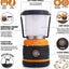Linterna LED camping 1800LM 4 modos luz emergencia