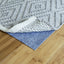 Almohadilla antiderrap fieltro goma 2x5pulg ultra delgada