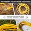 Extensión amarilla iluminada exterior 12/3 SJTW 5 longitudes