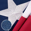 Bandera Texas 6x10ft poliéster estrellas bordadas