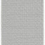 Alfombra lavable exterior 2'3x10pulg marrón y gris