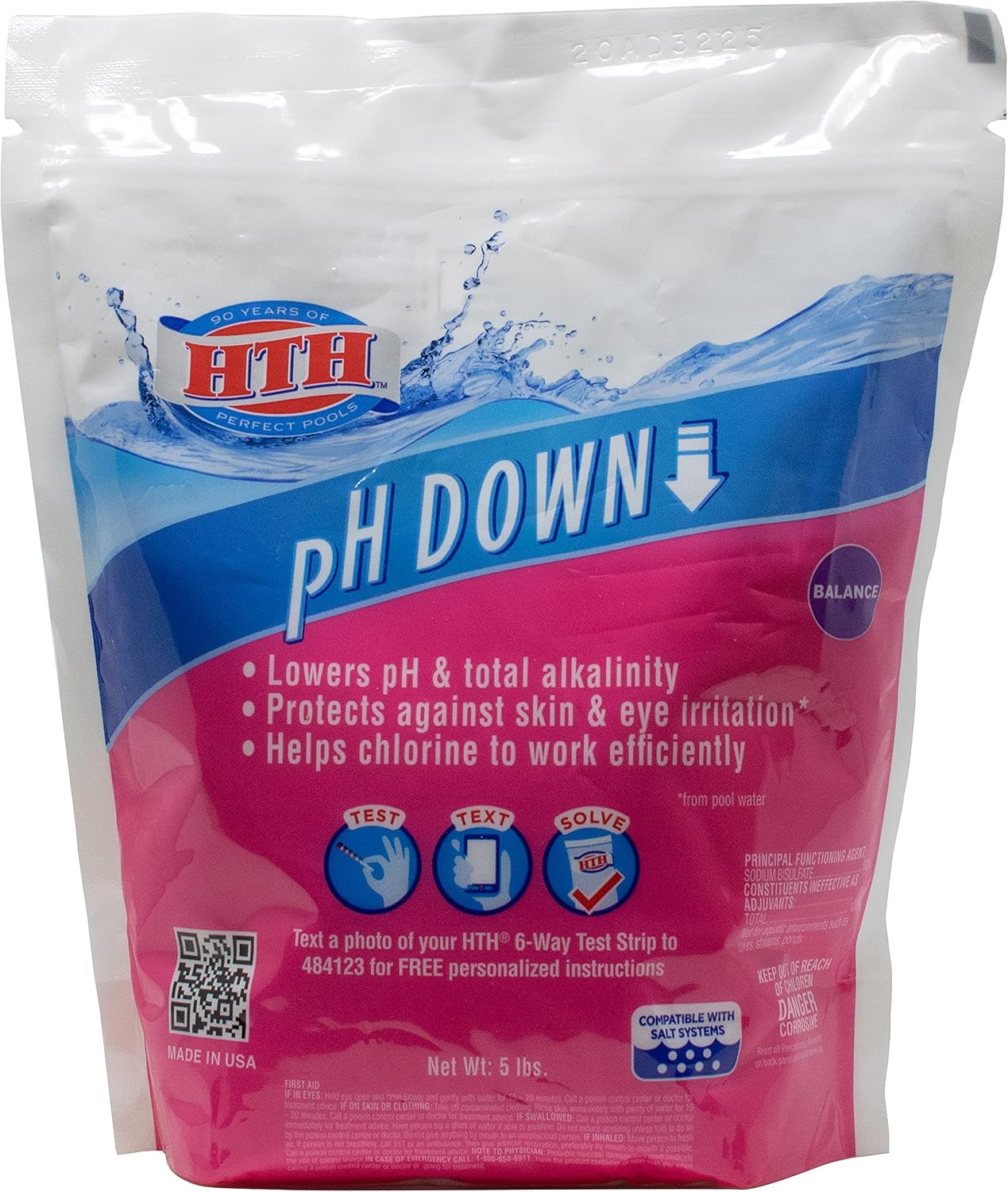 Balanceador pH Down para Piscina 5lbs
