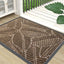 Tapete impermeable goma natural antiderrap para puerta