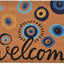 Alfombrillas para Puerta con Símbolo Evil Eye Decorativas