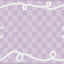 Alfombra educativa para niños 5x7ft6pulg color lavanda